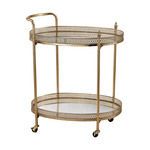 Product Image 1 for Banded Oval Bar Cart from Elk Home