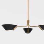 Product Image 4 for Sacramento Iron 3-Light Chandelier - Black from Troy Lighting