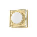 Product Image 1 for Mackay 1-Light Square Sconce - Aged Brass from Hudson Valley