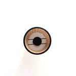 Product Image 3 for Natural Iron & Bamboo Lantern Dia 8.25" from BIDKHome