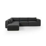Product Image 4 for Brylee 4-Piece Chaise Right-Facing Fiqa Boucle Sectional with Ottoman from Four Hands
