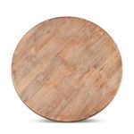 Product Image 1 for Pengrove Round Mango Wood Dining Table In Antique Oak Finish from World Interiors