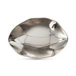 Top-down perspective displaying the asymmetrical, free-form rim of the Forde bowl