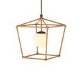 Product Image 1 for Denison 1-Light Wide Outdoor Lantern from Currey & Company