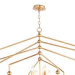 Product Image 6 for Selena Gold Metal Hexagon Chandelier from Regina Andrew Design