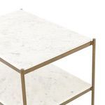 Product Image 17 for Felix Ivory Marble Brass Nightstand from Four Hands