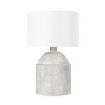 Product Image 1 for Torrance Ceramic Weathered Grey 1-Light Table Lamp from Troy Lighting