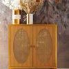 Product Image 8 for Petite Caned Bar Cabinet from Chelsea House