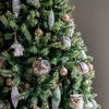 Product Image 3 for Isabelle Large Frosted Brown Pine Cone Glass Ornament, Set of 4 from Park Hill Collection