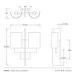 Product Image 10 for Aegis Wall Sconce from Arteriors