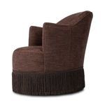 Product Image 10 for Aurora Laughlin Plum Fringe Swivel Chair from Four Hands