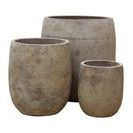 Product Image 1 for Elena Terracotta Pots, Set of 3 from BIDKHome