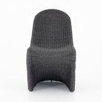 Product Image 13 for Portia Black Woven Outdoor Dining Chair from Four Hands