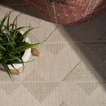 Product Image 1 for Zemira Indoor / Outdoor Geometric Cream Area Rug from Jaipur 