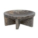 Slightly elevated side angle emphasizing the thickness of the tray’s rim