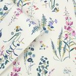 Product Image 3 for Laura Ashley Meadowvale Sprigs Violet Wallpaper from Graham & Brown