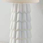 Product Image 7 for Maisie Ruffled Ceramic Table Lamp from Mitzi