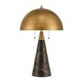 Product Image 10 for Edith Coffee Brown Desk Lamp from Currey & Company