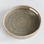 Product Image 5 for Burma Rattan Round Serving Tray from Napa Home And Garden