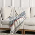 Product Image 5 for Taylor 100% Belgian Linen Green Multicolor 50"x70" Throw Blanket Blanket from Classic Home Furnishings