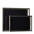Product Image 4 for Lacquer Tray Set of 2 from Currey & Company