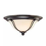 Product Image 1 for Carrollton 2 Light Flush Mount from Hudson Valley