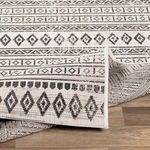 Product Image 1 for Eagean Gray / Black Indoor / Outdoor Rug from Surya