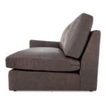 Product Image 3 for Thurlow Left Arm Facing Chair Espresso Brown Leather from Moe's