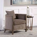 Product Image 1 for Uttermost Chenille Small Accent Chair from Uttermost
