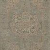 Traditional Briar Sky Grove rug with vintage-style textured pile in soft blue, beige, and subtle accent colors