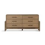 Product Image 12 for Caroline Solid Oak 6-Drawer Dresser from Four Hands