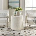 Product Image 2 for Serenity Swale Wood & Marble Veneer Round Side Table from Hooker Furniture