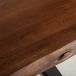Product Image 1 for Nottingham Acacia Wood Live Edge Dining Table In Walnut Finish from World Interiors