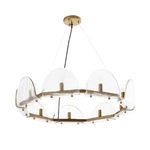 Product Image 6 for Mendez Gray Smoke Luster Glass Chandelier from Arteriors