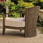 Product Image 2 for Sobek Textured Back Outdoor Lounge Chair from Arteriors