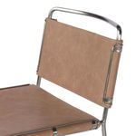Product Image 3 for Wharton Faux Leather Dining Chair - Sierra Nude from Four Hands