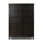 Product Image 1 for Alessio Smoked Black Veneer Cabinet from Four Hands