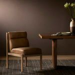 Product Image 2 for Kiano Brown Leather Dining Chair from Four Hands