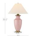 Product Image 7 for Lucy Pink Table Lamp from Currey & Company