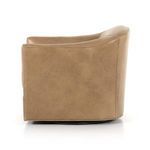 Product Image 15 for Quinton Round Ontario Taupe Leather Swivel Accent Chair from Four Hands