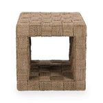 Product Image 2 for Neyla Seagrass Weave Square End Table from Classic Home