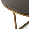 Product Image 1 for Fisher Round Shagreen Cocktail Table from Theodore Alexander