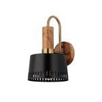 Product Image 1 for Memphis 1 Light Black Sconce from Troy Lighting