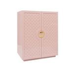 Product Image 1 for Two Door Cabinet With Lattice Overlay from Worlds Away