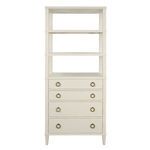 Product Image 1 for Brooke Antique White Etagere from Worlds Away