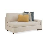 Product Image 3 for I'M Shelf-Ish Warm Beige Sectional Sofa from Caracole