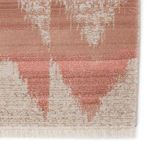 Product Image 1 for Zevi Chevron Pink/ Beige Rug from Jaipur 
