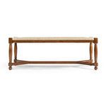 Product Image 2 for Two Seat Stool with Rushed Seat from Johnathan Charles