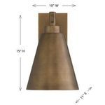 Product Image 6 for Ryder 1-Light Outdoor Wall Lantern in Atlas Bronze from Savoy House 