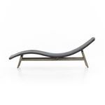 Product Image 1 for Portia Outdoor Black Chaise Lounge from Four Hands